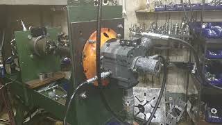 ГТС Испытания на стенде гидронасоса Testing hydraulic pumps 155131 [upl. by Mulac]