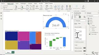 Lab 2  Criando Indicador Chave de Performance KPI no Power BI [upl. by Ainit]