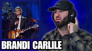 FIRST TIME HEARING Brandi Carlile  The Story SNL  REACTION [upl. by Adnawed]