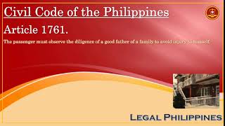 Civil Code of the Philippines Article 1761 [upl. by Xonk]