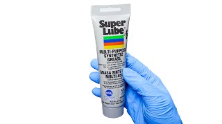 Synthetic Grease Lubricant Super Lube Demo [upl. by Htepsle937]