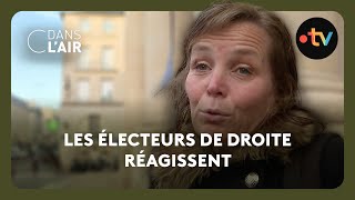 Après la censure des électeurs de droite déboussolés  Reportage C dans lair 08122024 [upl. by Olinad]