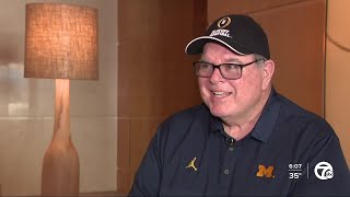 Michigan radio broadcaster Jim Brandstatter reflects on career ahead of College Football Playoff [upl. by Cha]