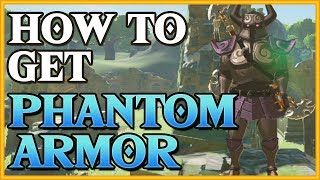 PHANTOM ARMOR SET LOCATION  The Legend of Zelda Breath of the Wild [upl. by Arten39]