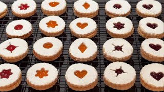 Austrian Linzer Cookies [upl. by Peace]