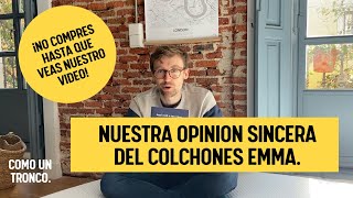 Colchón Emma Original El Unboxing Prueba y Opinión  ¡No Lo Compres Sin Ver Nuestra Experiencia [upl. by Kirby]