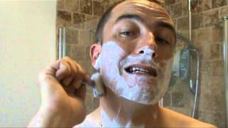 Shaving with the Merkur Futur Razor [upl. by Diba]