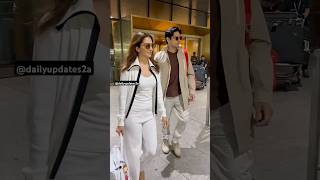 Siddharth Malhotra and Kiara advani spotted at airport  dailyupdates2a  Honey Singh Songs [upl. by Esenahs123]