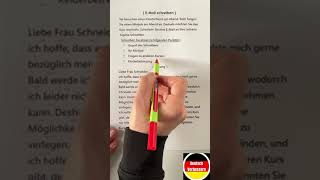 Email schreiben B1 Prüfung deutschlernen [upl. by Anileda]