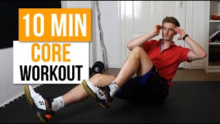 10 Min Core Strength and Stability Workout  Training at home [upl. by Bihas]