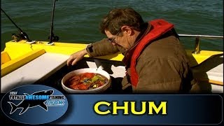 How to make chum for Sharks  Totally Awesome Fishing Show [upl. by Airdnahs]