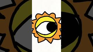 Mr Sun fase 2 flipaclip fan made sprunki [upl. by Otrebogir]