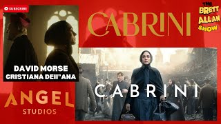 Cristiana Dell’Anna and David Morse Actor Interview  Cabrini NOW in Theatres [upl. by Zerla]