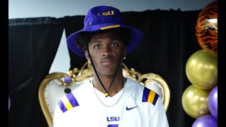 Fivestar WR Dakorien Moore of Duncanville Texas commits to LSU [upl. by Gentes927]