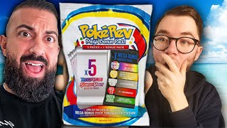 Testing My Luck Opening NEW PokeRev Mystery 50 Packs [upl. by Bastien]