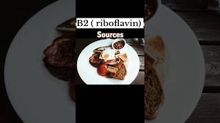 Food source of vitamin b2riboflavin । nutrientshealthvitaminshorts [upl. by Broome]