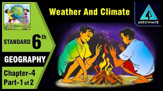 Weather and Climate  Std 6  Geography  Chapter 4  Part 12  Maharashtra Board [upl. by Loresz]