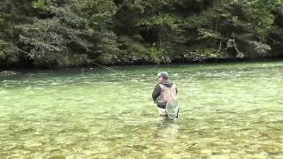 Fliegenfischen in Slowenien September 2014 – Sava Bohinjka und Savinja [upl. by Andrel678]