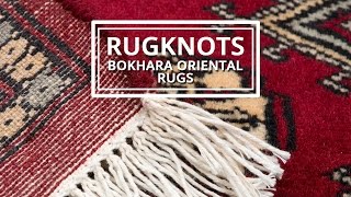 Bokhara Rugs  RugKnots [upl. by Ednutey326]