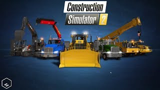 Construction Simulator 2 US  1 Reparación de una tubería  Primer Trabajo [upl. by Mandych]