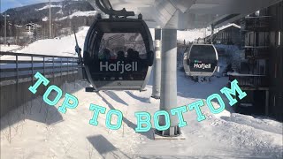 Hafjell Best slope ever Bottom top down 2018 [upl. by Neirol]