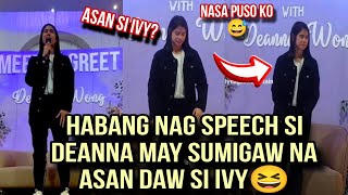 Full Video Deanna Wong Meet amp Greet [upl. by Bondie]