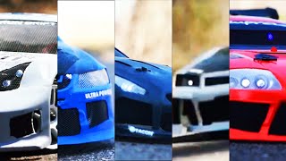 350Z EVO 9 Godzilla R35 Skyline R34 Supra MK4  RC Car Action [upl. by Wayne]