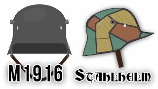 Stahlhelm M1916 World War I [upl. by Ennaitsirhc]