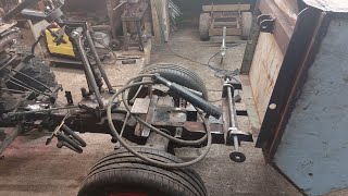 Installing hydraulic ram [upl. by Cohby]