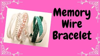 Braided Memory Wire Bracelet [upl. by Babb636]