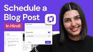 How to Schedule a Blog Post EASILY with Hostinger Website Builder [upl. by Benedic]