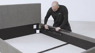 How to assemble the Birlea Berlin ottoman bed frame [upl. by Dnamron180]