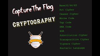 CTF  All type of Cryptography Challenges  Walkthrough  English  Part 1 [upl. by Oralle]