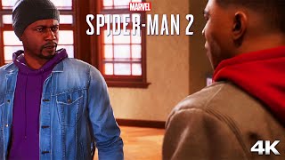 SpiderMan 2  UNCLE AARON FULL SIDE MISSION quotProwler Stashesquot 4K Ultra HD [upl. by Aneer]