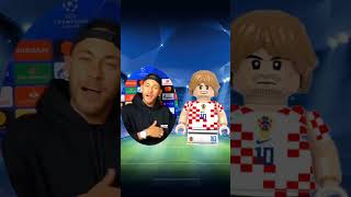 Parado no Bailão Neymar VS Lego Footballers 🤯⚽ Ronaldo Messi Pele Mbappe Maradona Modric 🇧🇷🕺🐐 [upl. by Eelnyl]