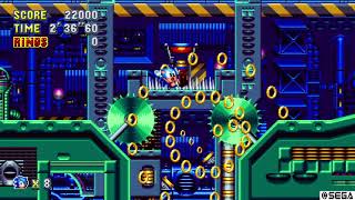 Sonic Mania  Metallic Madness Zone Act 1 [upl. by Nylirehs]