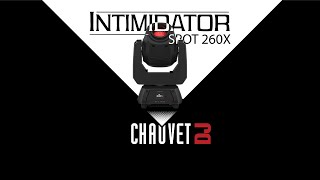 CHAUVET DJ INTIMIDATOR SPOT 260X [upl. by Rue835]