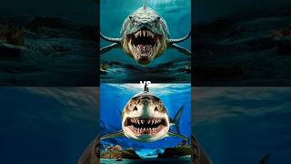 Bloop vs Megalodon vs Killer whale vs  Anaconda Dolphin shark blue whale turtle seal octopus [upl. by Morganne]