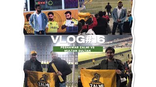 Peshawar Zalmi VS Multan Sultan Match Vlog16 [upl. by Tol]