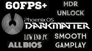 How To Install Phoenix Os DarkMatter Latest Version CODMPUBGMPUBGMLFF [upl. by Kiona]