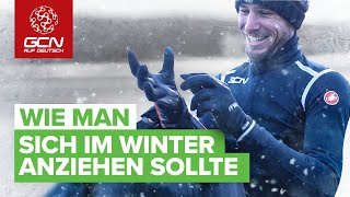 Wie man sich im Winter anziehen sollte auf dem Rad [upl. by Nitsid]