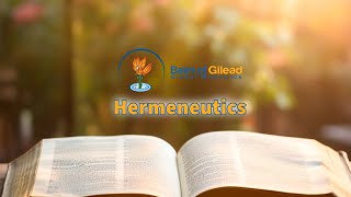 Hermeneutic week 2  102224 [upl. by Ddat]