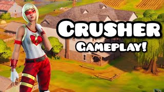 Crusher skin gameplay  Fortnite [upl. by Jezabel]