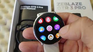 Zeblaze GTR 3 Pro Smart Watch Ultra HD Amoled [upl. by Hachmin590]