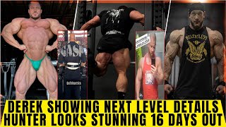 Derek showcasing unreal details  Is Big Ramy getting ready for Arnold  Brett looks insane  Hunter [upl. by Enairb]