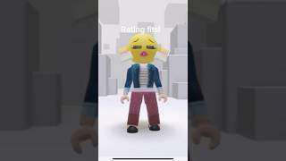 Rating fits TYSM FOR 150 SUBS roblox [upl. by Nanam]