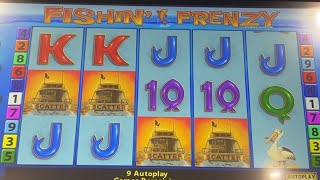 Omg I Broke Fishing Frenzy 10 Spins 3 Bonus wins 4 Scatters Bookies Slots AMAZING WIN [upl. by Sumahs]