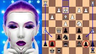 Leela Chess Zero traps Stockfish with BLACK [upl. by Ardeen]