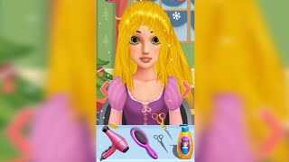 Hair salon game  Makeup and dress up Games dudeegames [upl. by Sukramed]