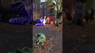 Happy Halloween🥶😱 in Westmount Montreal [upl. by Nitaj978]